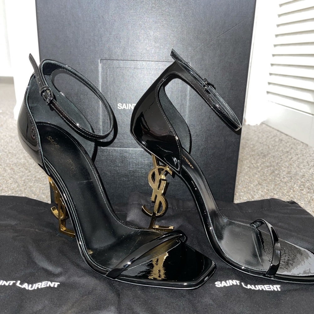 Saint Laurent Opyum 110 heels Nero